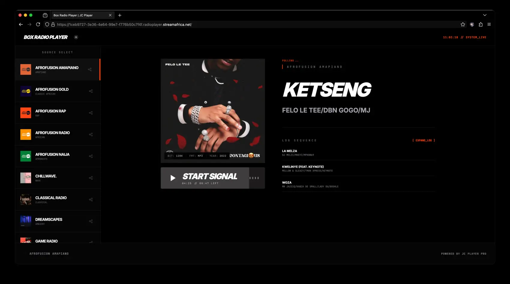 HTML5 Internet Radio Player